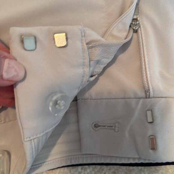 Athleta Bermuda shorts, 2 pairs. One black and one beige - Picture 9 of 9